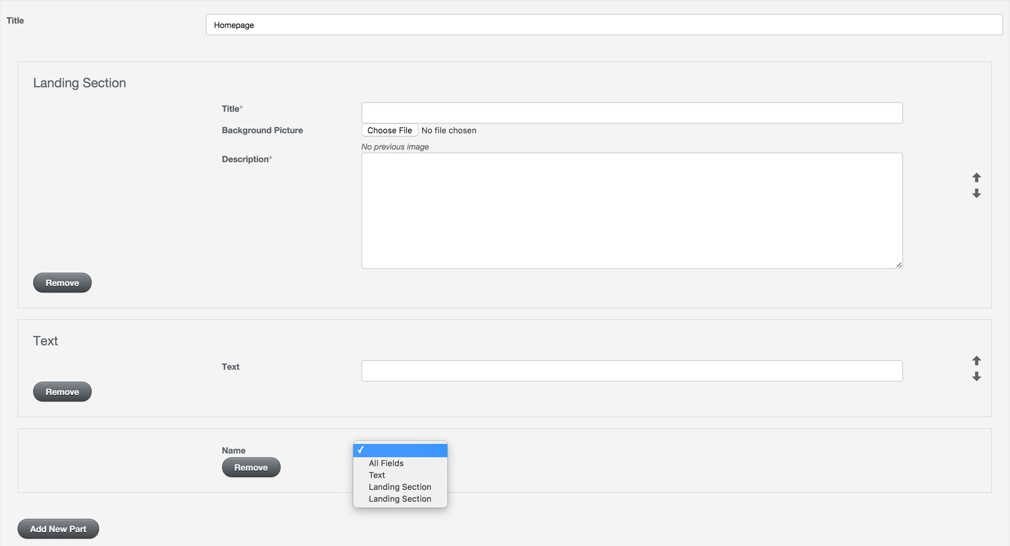 ActiveAdmin MagicFields Page