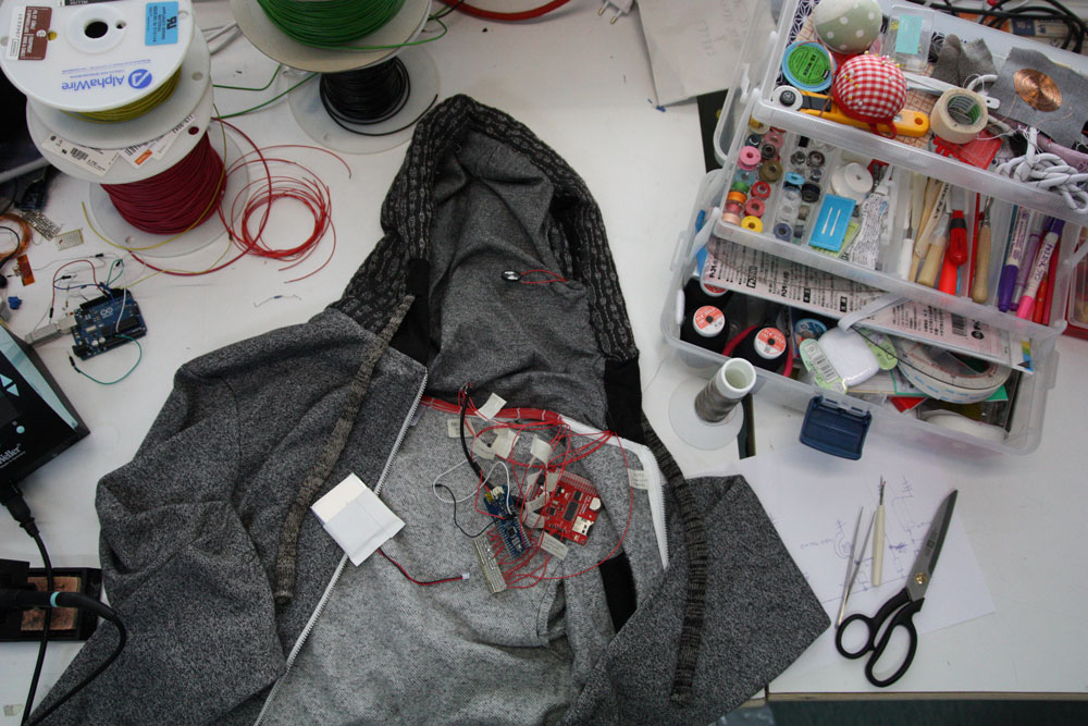 Musical hoodie implementation