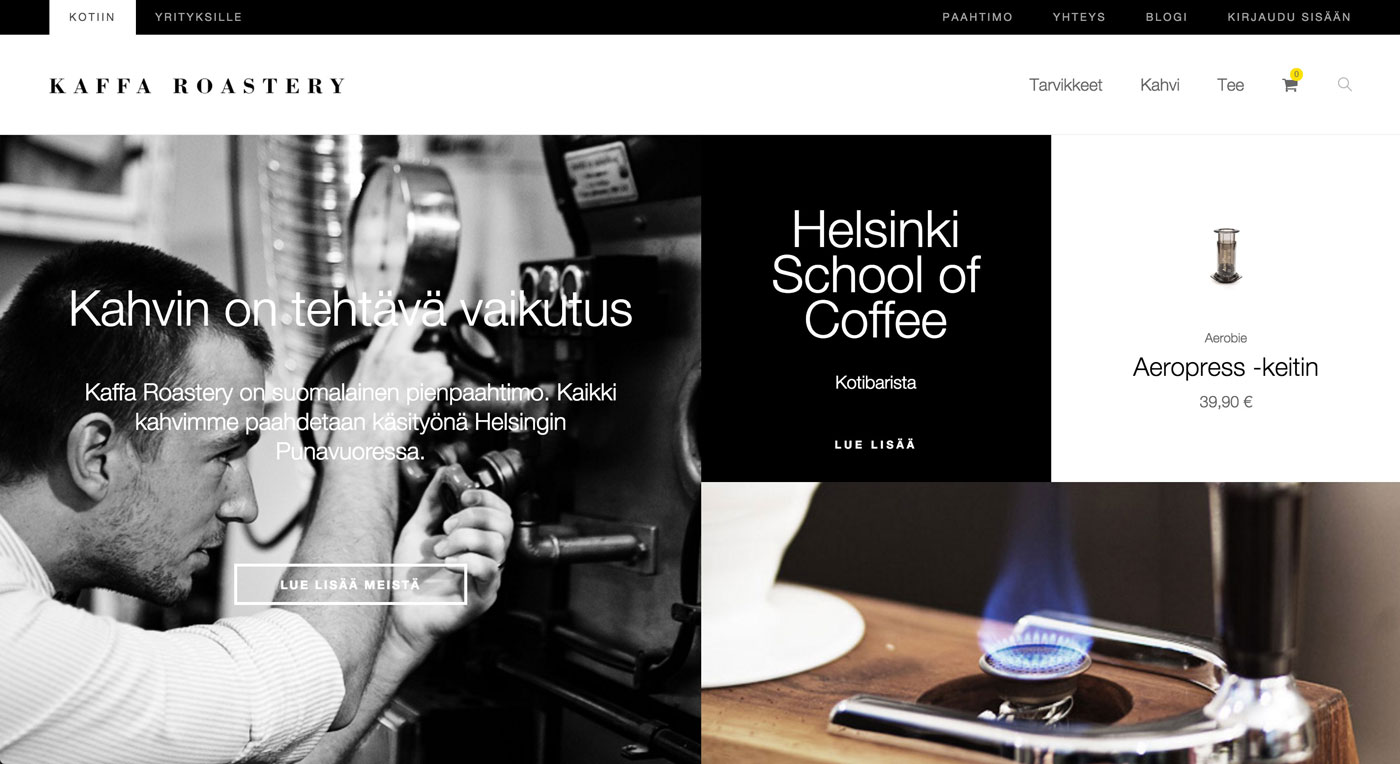 Kaffa Roastery by Leroy